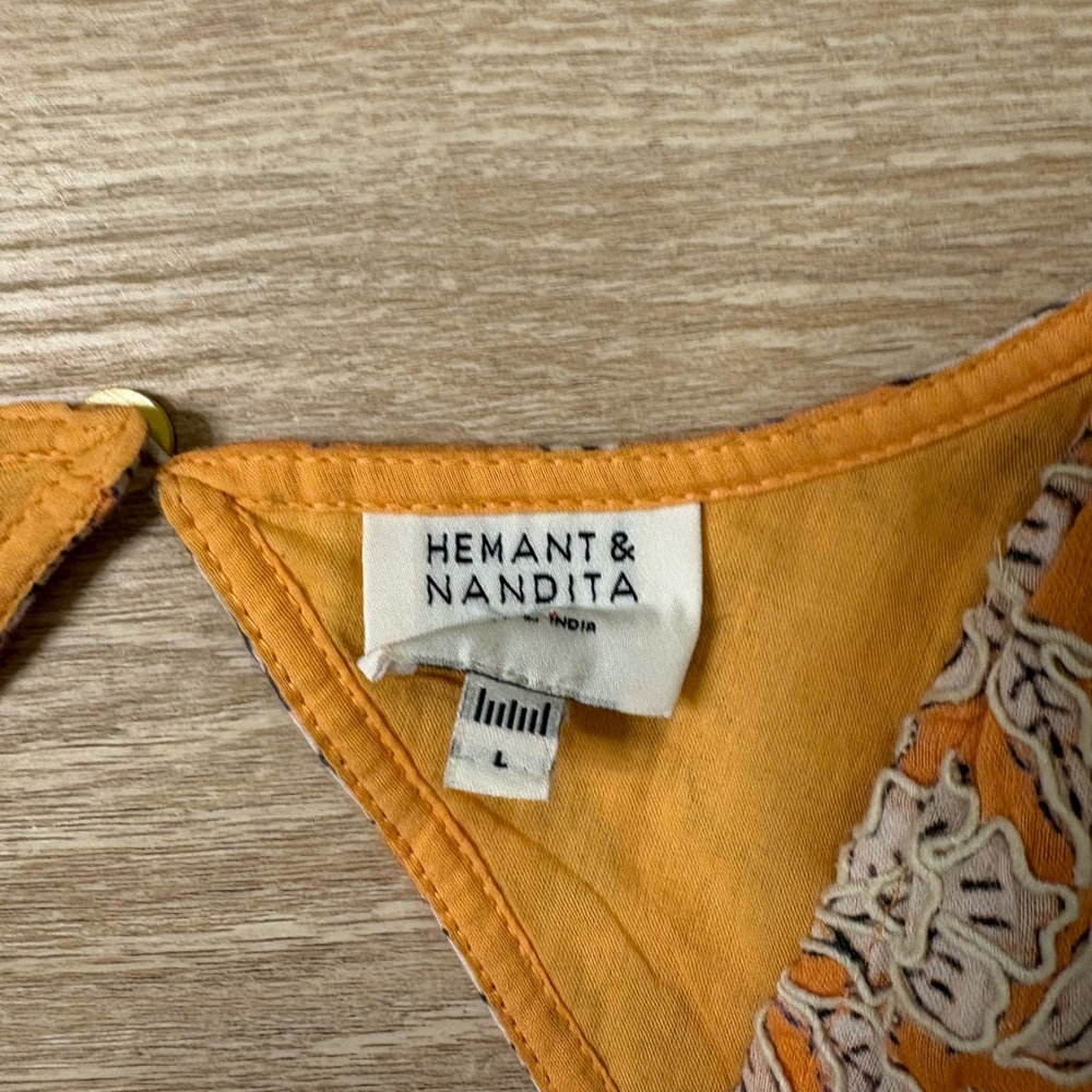 HEMANT & NANDITA Sidra Mini Dress - Picture 3 of 7